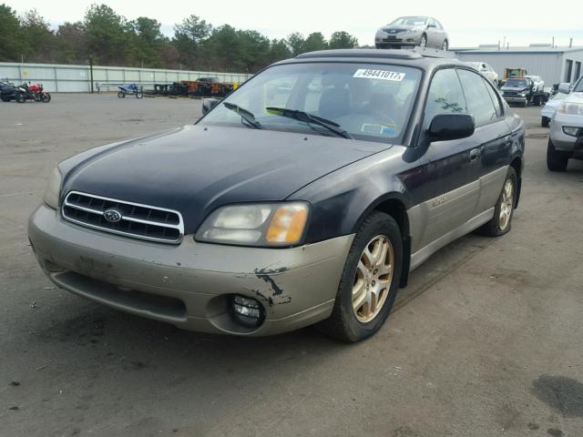 4S3BE6869Y7212002 - 2000 SUBARU LEGACY OUT BLUE photo 2