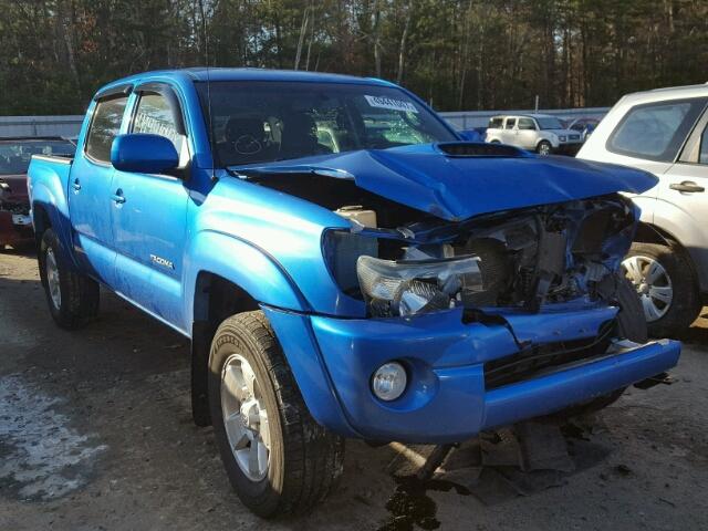 3TMLU4EN7AM052723 - 2010 TOYOTA TACOMA DOU BLUE photo 1