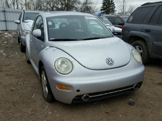 3VWCA21CXYM469293 - 2000 VOLKSWAGEN NEW BEETLE SILVER photo 1