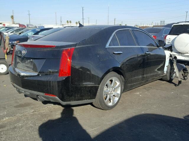 1G6AA5RX8D0160912 - 2013 CADILLAC ATS BLACK photo 4