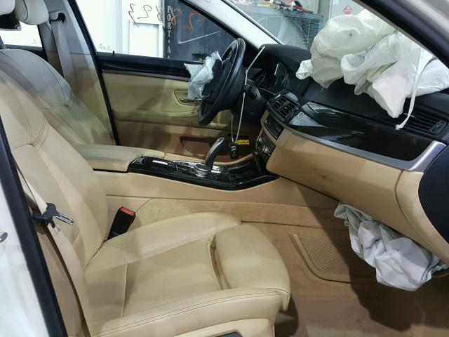WBA5A7C58FD627854 - 2015 BMW 528 XI Blanc photo 5