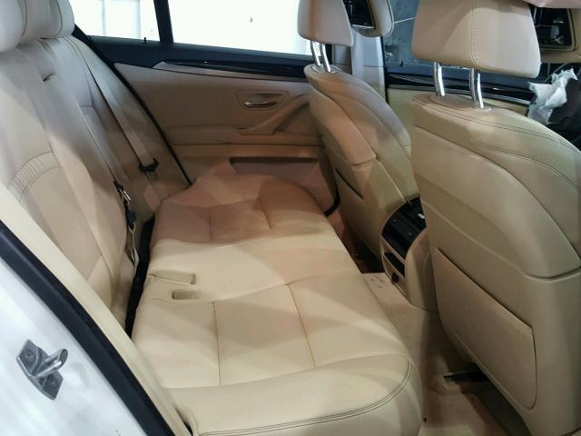 WBA5A7C58FD627854 - 2015 BMW 528 XI Blanc photo 6