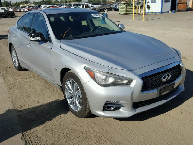 JN1EV7APXHM736446 - 2017 INFINITI Q50 PREMIU SILVER photo 1