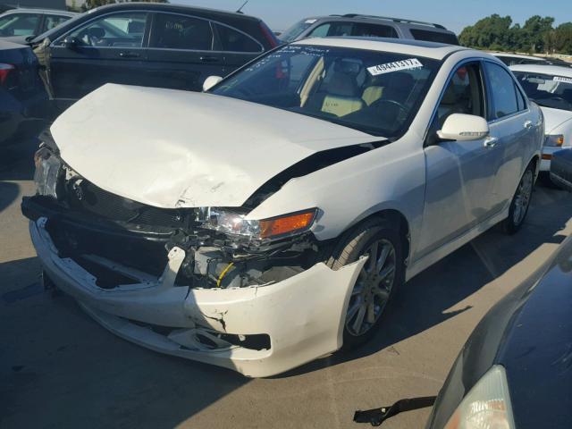 JH4CL96848C007080 - 2008 ACURA TSX WHITE photo 2