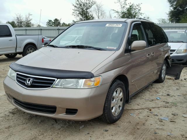 5FNRL18973B104787 - 2003 HONDA ODYSSEY EX TAN photo 2