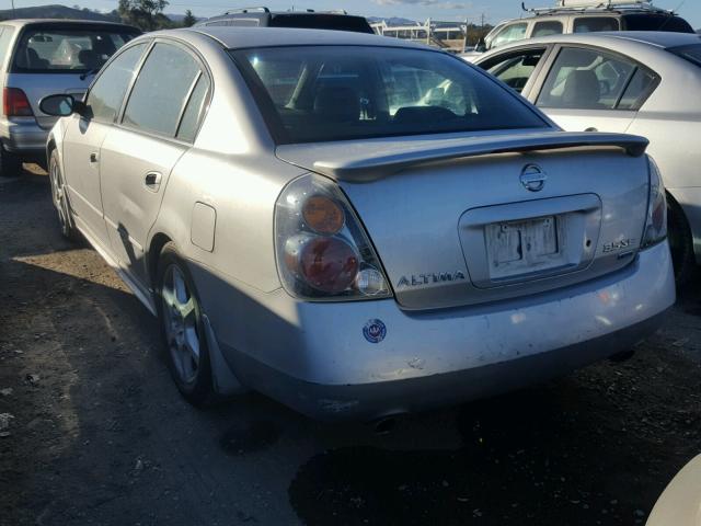 1N4BL11E83C114210 - 2003 NISSAN ALTIMA SE SILVER photo 3