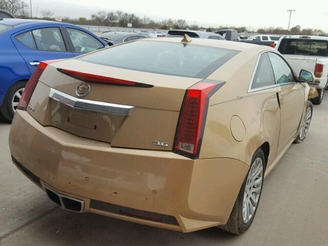 1G6DA1E37D0124184 - 2013 CADILLAC CTS GOLD photo 4