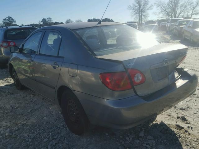 1NXBR32E74Z201090 - 2004 TOYOTA COROLLA CE GRAY photo 3