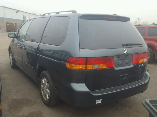 5FNRL18073B128976 - 2003 HONDA ODYSSEY EX CHARCOAL photo 3