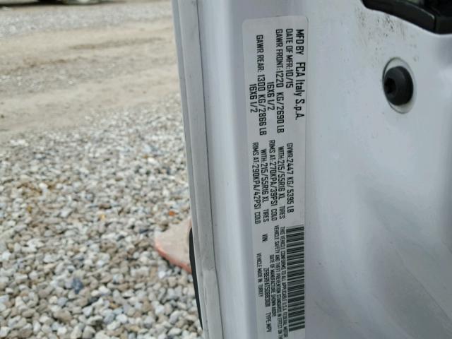 ZFBERFAT5G6B31011 - 2016 RAM PROMASTER 白色 照片 10