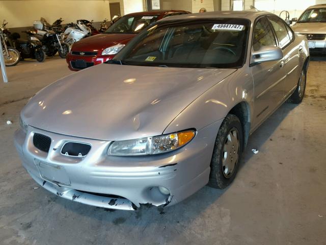 1G2WK52J82F257242 - 2002 PONTIAC GRAND PRIX SILVER photo 2