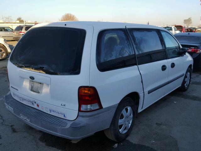 2FMZA50462BA24255 - 2002 FORD WINDSTAR L WHITE photo 4