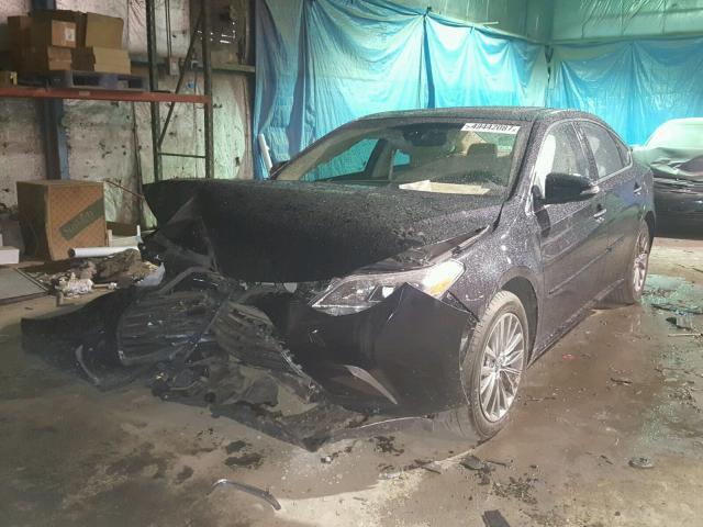 4T1BK1EB1GU216506 - 2016 TOYOTA AVALON XLE BLACK photo 2