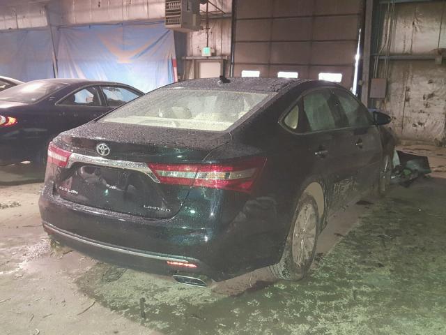4T1BK1EB1GU216506 - 2016 TOYOTA AVALON XLE BLACK photo 4