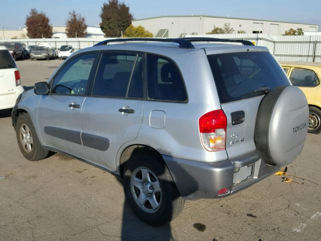 JTEGH20V730103057 - 2003 TOYOTA RAV4 SILVER photo 3