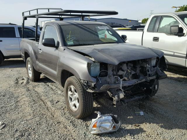 5TFNX4CN0DX018401 - 2013 TOYOTA TACOMA CHARCOAL photo 1