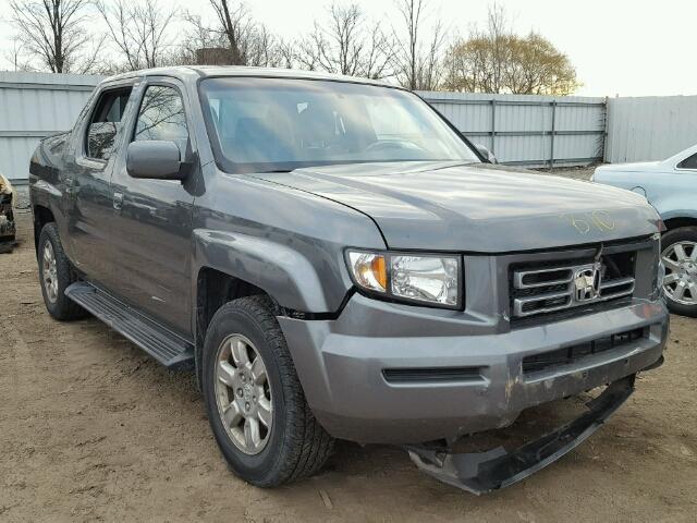 2HJYK16547H516272 - 2007 HONDA RIDGELINE CHARCOAL photo 1