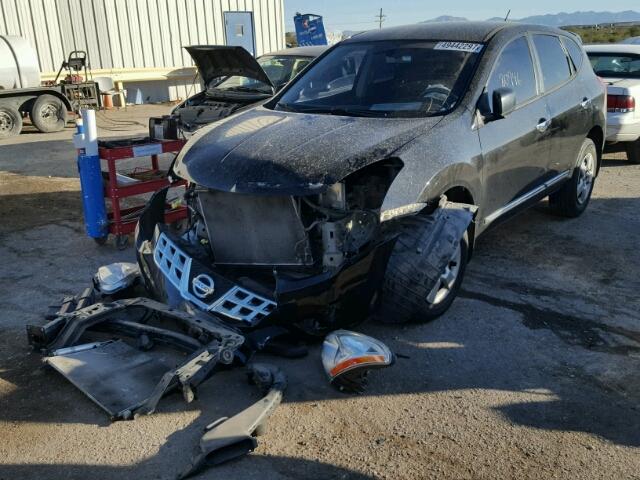 JN8AS5MT3CW261547 - 2012 NISSAN ROGUE S BLACK photo 2