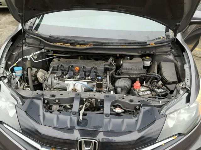 2HGFG3B59EH509699 - 2014 HONDA CIVIC LX GRAY photo 7