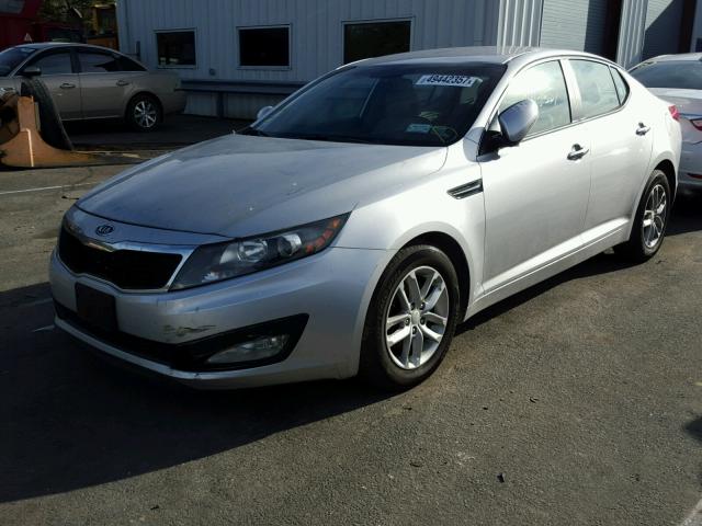 KNAGM4A77C5280011 - 2012 KIA OPTIMA LX BLACK photo 2