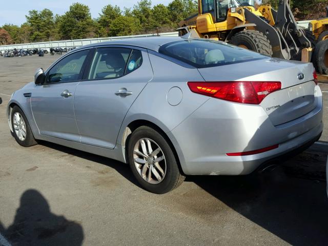 KNAGM4A77C5280011 - 2012 KIA OPTIMA LX BLACK photo 3