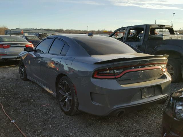 2C3CDXGJ8HH510925 - 2017 DODGE CHARGER R/ GRAY photo 3