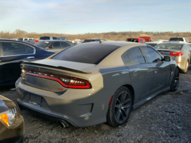 2C3CDXGJ8HH510925 - 2017 DODGE CHARGER R/ GRAY photo 4