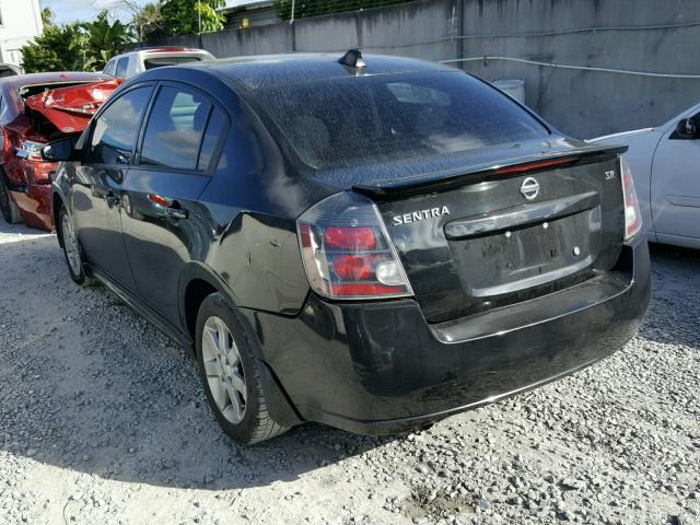 3N1AB6AP8AL690536 - 2010 NISSAN SENTRA 2.0 BLACK photo 3