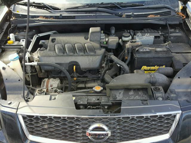 3N1AB6AP8AL690536 - 2010 NISSAN SENTRA 2.0 BLACK photo 7