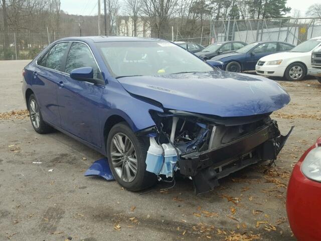 4T1BF1FK5GU579278 - 2016 TOYOTA CAMRY LE BLUE photo 1