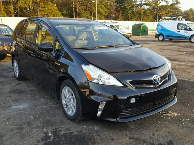 JTDZN3EU1E3315630 - 2014 TOYOTA PRIUS V BLACK photo 1