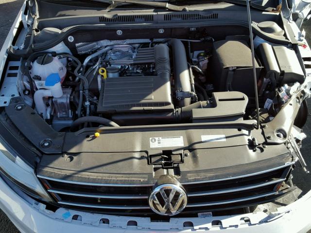 3VW2B7AJ5HM401438 - 2017 VOLKSWAGEN JETTA S WHITE photo 7