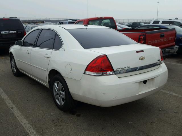 2G1WB58K279394956 - 2007 CHEVROLET IMPALA LS WHITE photo 3