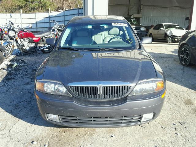 1LNHM87A21Y670765 - 2001 LINCOLN LS GRAY photo 9