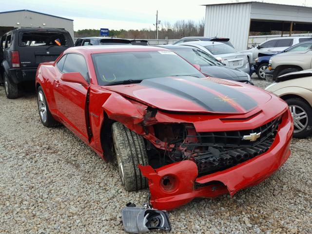 2G1FJ1EJ0B9145863 - 2011 CHEVROLET CAMARO SS RED photo 1