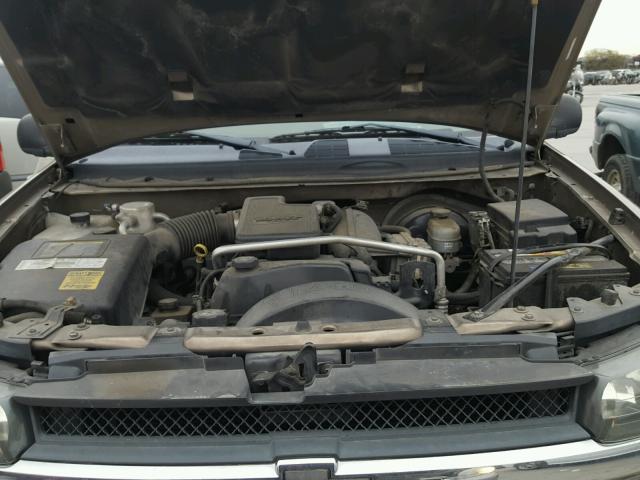 1GNDS13S332239749 - 2003 CHEVROLET TRAILBLAZE TAN photo 7