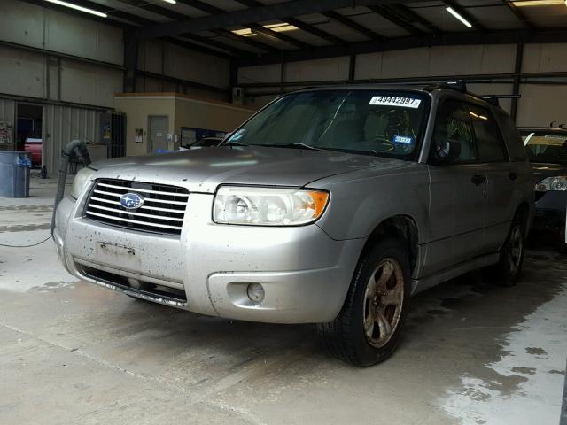 JF1SG63666G751474 - 2006 SUBARU FORESTER 2 TAN photo 2