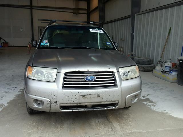 JF1SG63666G751474 - 2006 SUBARU FORESTER 2 TAN photo 9