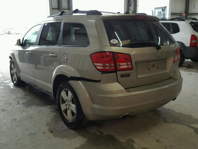 3D4GG57V79T245714 - 2009 DODGE JOURNEY SX GRAY photo 3