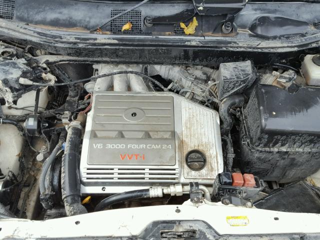 JT6HF10U3Y0162671 - 2000 LEXUS RX 300 WHITE photo 7