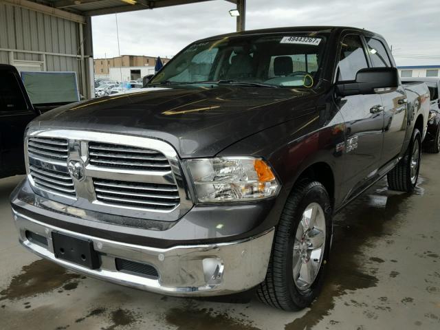 1C6RR6LT3HS514325 - 2017 RAM 1500 SLT GRAY photo 2