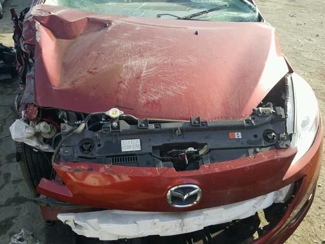 JM1CW2BL5F0184763 - 2015 MAZDA 5 SPORT RED photo 7