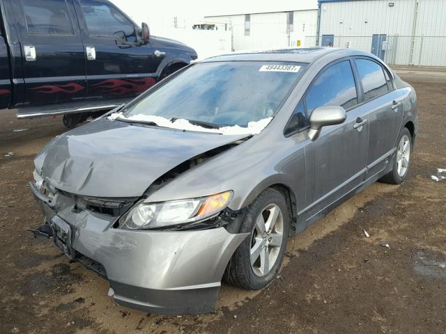 1HGFA16866L104530 - 2006 HONDA CIVIC EX ბეჟი ფოტო 2