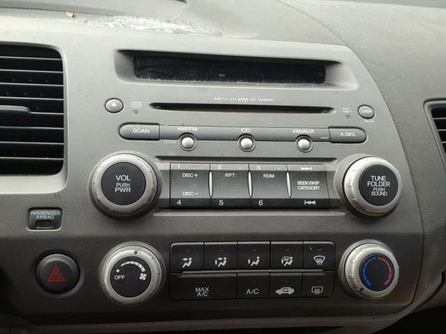 1HGFA16866L104530 - 2006 HONDA CIVIC EX ბეჟი ფოტო 9