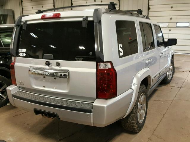 1J8HG58N56C242200 - 2006 JEEP COMMANDER Gümüş foto 4