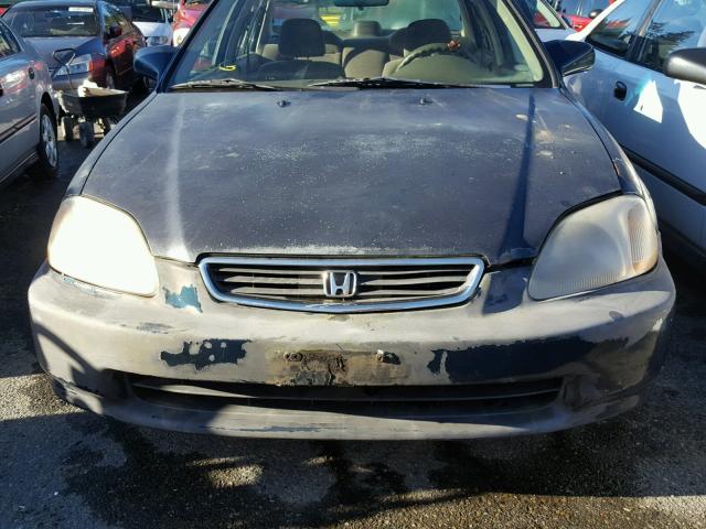 JHMEJ8644WS001594 - 1998 HONDA CIVIC EX GREEN photo 9