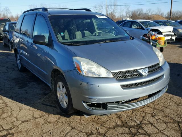 5TDZA23C64S096905 - 2004 TOYOTA SIENNA CE BLUE photo 1