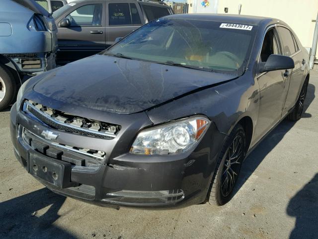 1G1ZA5E15BF244741 - 2011 CHEVROLET MALIBU LS GRAY photo 2