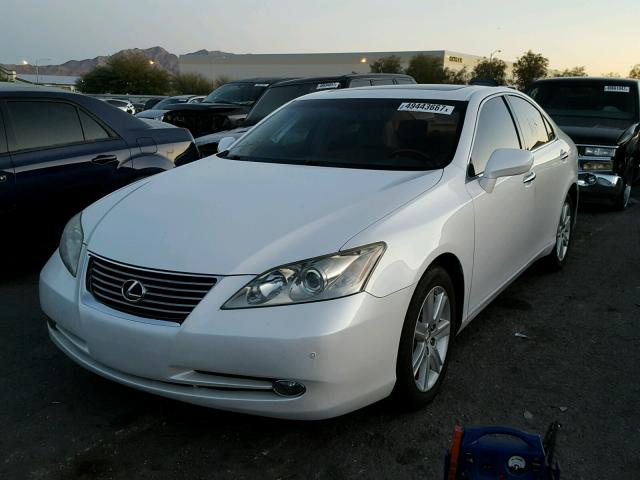 JTHBJ46G892317297 - 2009 LEXUS ES 350 WHITE photo 2