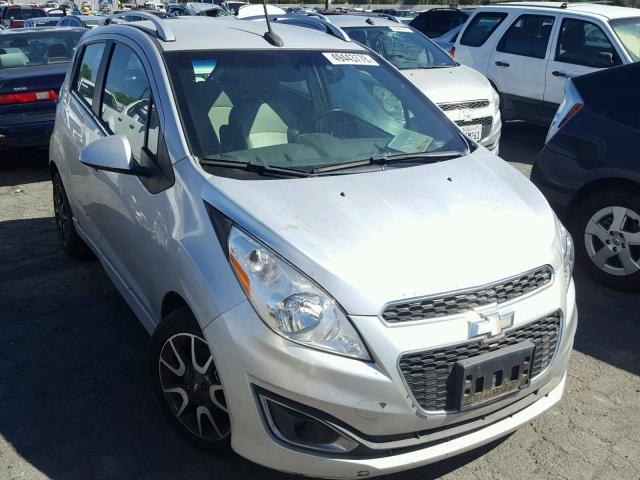 KL8CF6S94DC570266 - 2013 CHEVROLET SPARK 2LT SILVER photo 1